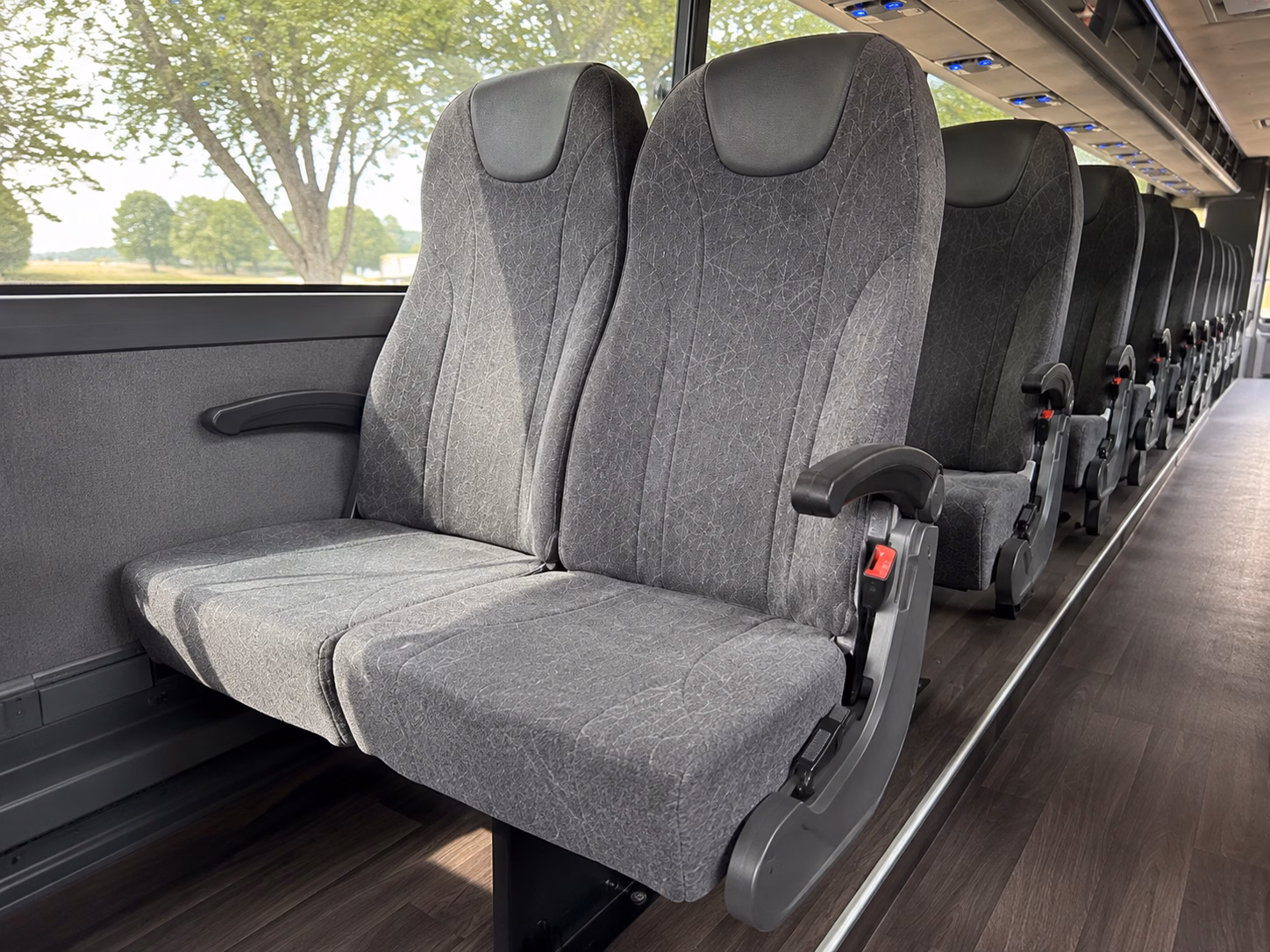 find buses for change of command ceremonies veterans day events and special military occasions