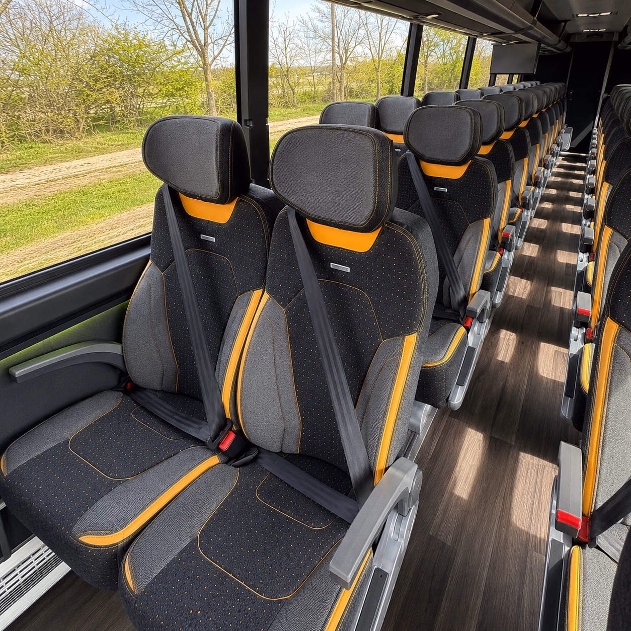 montclair comfortable charter bus rentals for montclair church groups