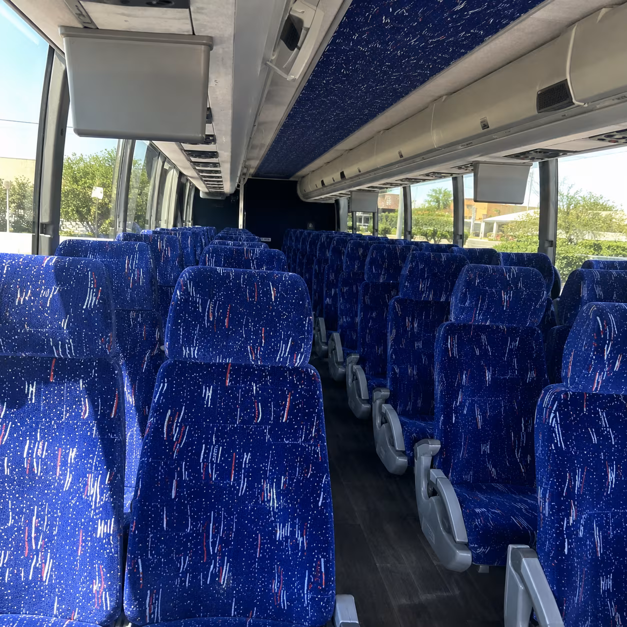 ontario charter bus rental inside