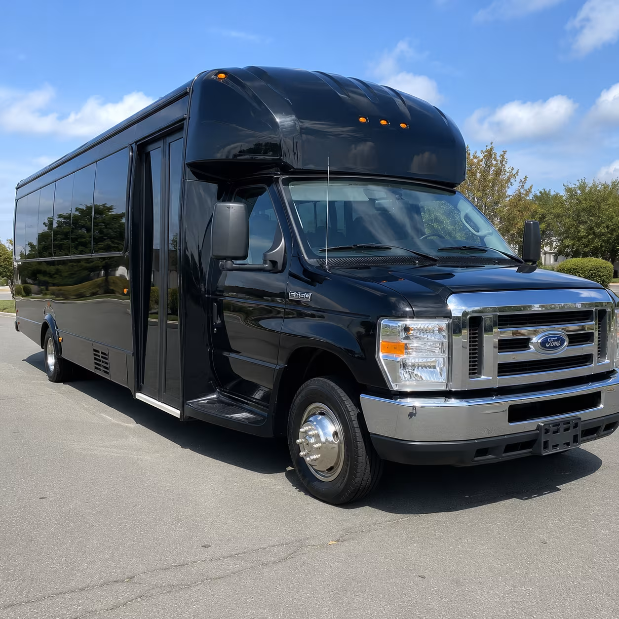 upland concert party bus rental