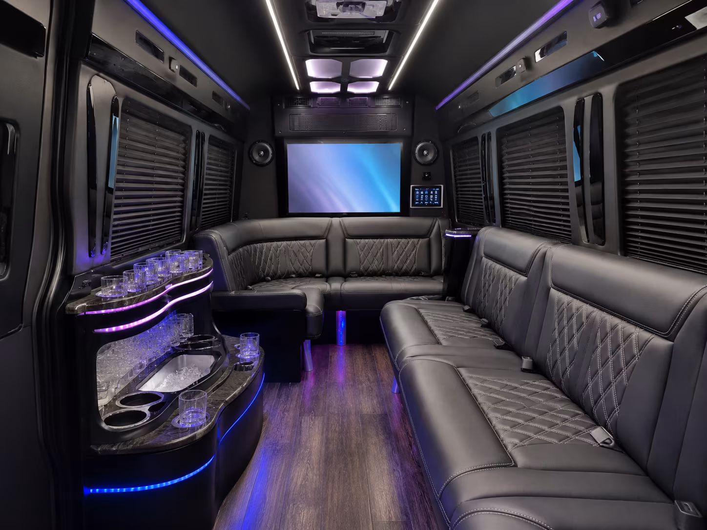 upland employee transportation onboard seating