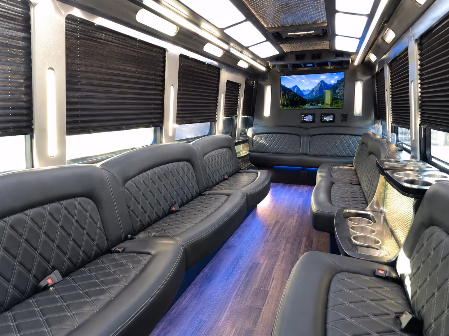 wedding party bus rental