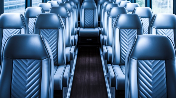 35 passenger minibus inside montclair