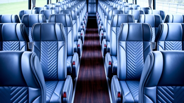 50 passenger charter bus interior montclair