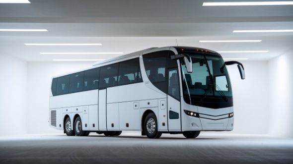 50 passenger charter bus montclair