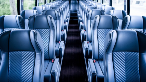 55 passenger charter bus interior montclair