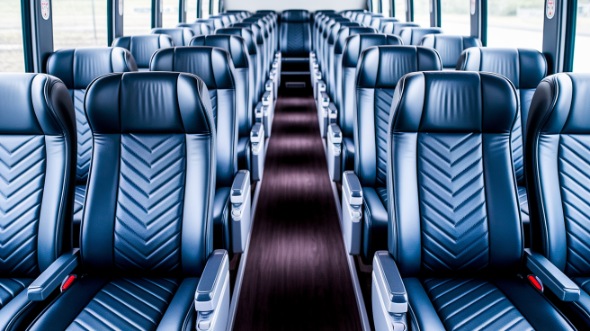 55 passenger charter bus rental montclair