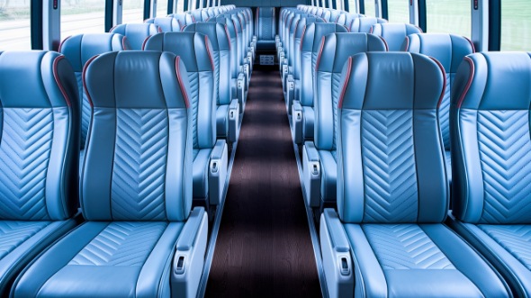 56 passenger charter bus interior montclair