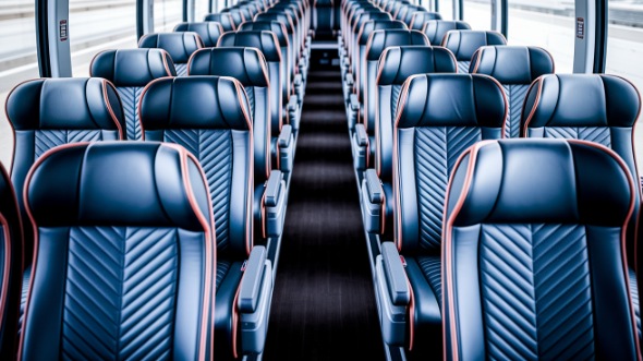 56 passenger charter bus rental montclair