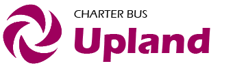 charter bus upland logo