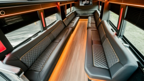 party bus rental inside montclair