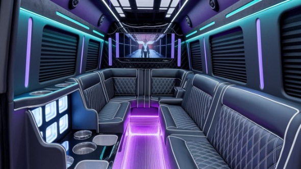 sprinter limo rental inside montclair