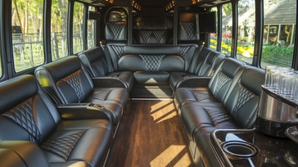 sprinter limo rental interior montclair